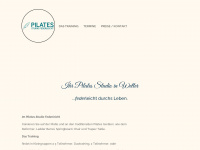 federleicht-pilatesstudio.de Webseite Vorschau