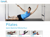 pilates-winterthur.ch Webseite Vorschau
