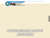 pin-institut.de Webseite Vorschau