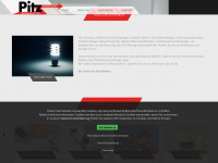 pitz-elektro.de Webseite Vorschau