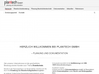 plantech-gmbh.de Webseite Vorschau