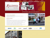 schuhhaus-kloepper.de Webseite Vorschau