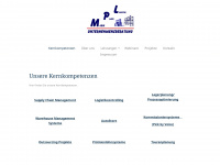 mpl-logistik.de Webseite Vorschau
