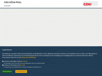 cdu-poll.de Webseite Vorschau