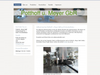 potthoff-meyer.de Webseite Vorschau