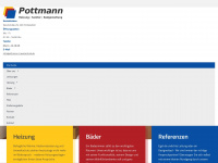 pottmann-haustechnik.de Webseite Vorschau