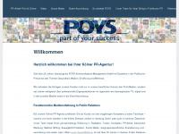 poys.de Webseite Vorschau