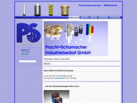 pracht-schumacher.de Webseite Vorschau
