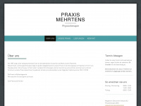 praxis-mehrtens.de Webseite Vorschau