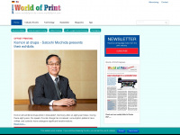 worldofprint.com Webseite Vorschau
