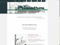 primatron.com Webseite Vorschau