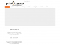 print-concept.de Webseite Vorschau