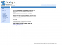 proaqua-gmbh.de Webseite Vorschau