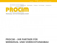 procim-werkzeugbau.de Webseite Vorschau