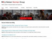 nngroup.com Webseite Vorschau