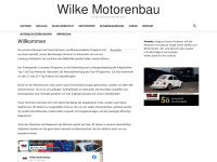 wilke-motorenbau.de Webseite Vorschau