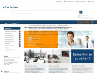 four-traders.com Webseite Vorschau