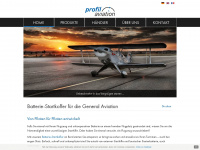 profil-aviation.de Webseite Vorschau