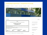 carolus-magnus-gymnasium.de Webseite Vorschau