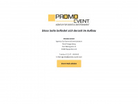 promo-event.com Webseite Vorschau