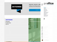 pro-office.de Webseite Vorschau