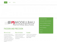 ps-modellbau.de Webseite Vorschau