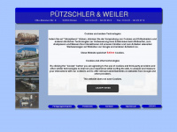 puetzschler-weiler.de Webseite Vorschau