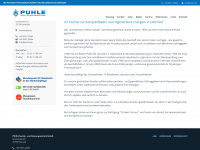 puhle.de Webseite Vorschau