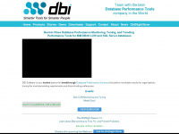 dbisoftware.com Webseite Vorschau