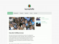keniahilfe.de Webseite Vorschau