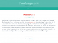 fantasymode.se Webseite Vorschau