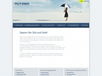 putzier.com Webseite Vorschau