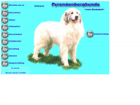 pyrenaeenberghunde.de Webseite Vorschau