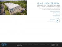 quarzglas-heinrich.de Webseite Vorschau