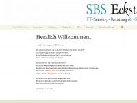 sbs-eckstein.de Webseite Vorschau