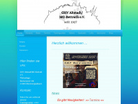 mg-hundeverein.de Webseite Vorschau