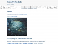norbertgottschalk.de Webseite Vorschau