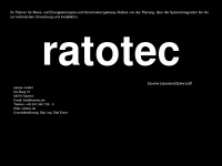 ratotec.de Webseite Vorschau