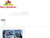 rats-apotheke-rheda.de Webseite Vorschau