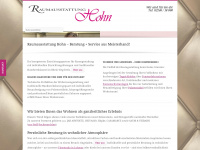 raumausstattung-hohn.de Webseite Vorschau