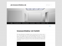 ub-innenarchitektur.de Webseite Vorschau