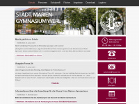mg-werl.de Webseite Vorschau