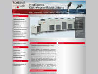 nationallab.eu Webseite Vorschau