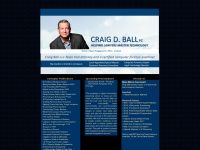 craigball.com Webseite Vorschau