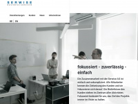 serwise.com Webseite Vorschau