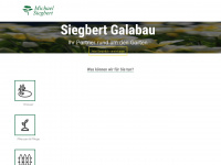 siegbert-galabau.de Webseite Vorschau