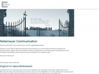 reitemeyer-communication.de Webseite Vorschau