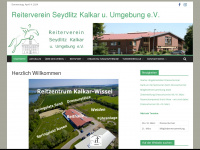 reiterverein-kalkar.de Webseite Vorschau