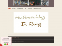hufbeschlag-rung.de Webseite Vorschau