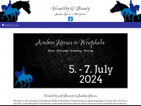 arab-horses.org Webseite Vorschau